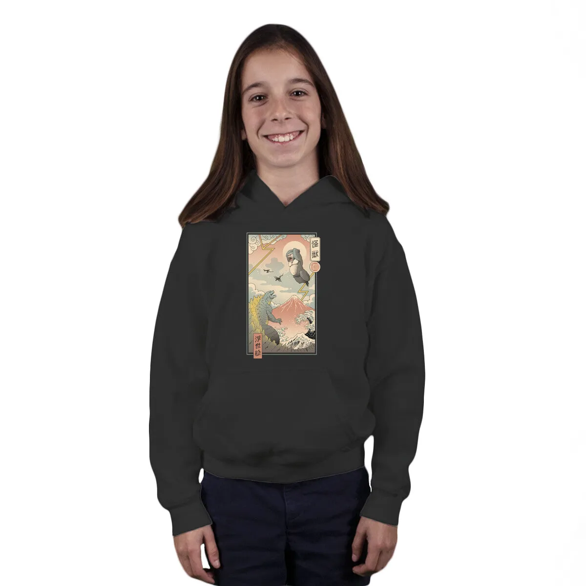 Versatile Outfit Cozy clothing Kaiju Fight In Edo