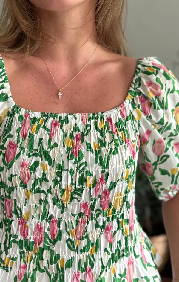 Botanical Crop Shirt Functional Fit Baby Soft