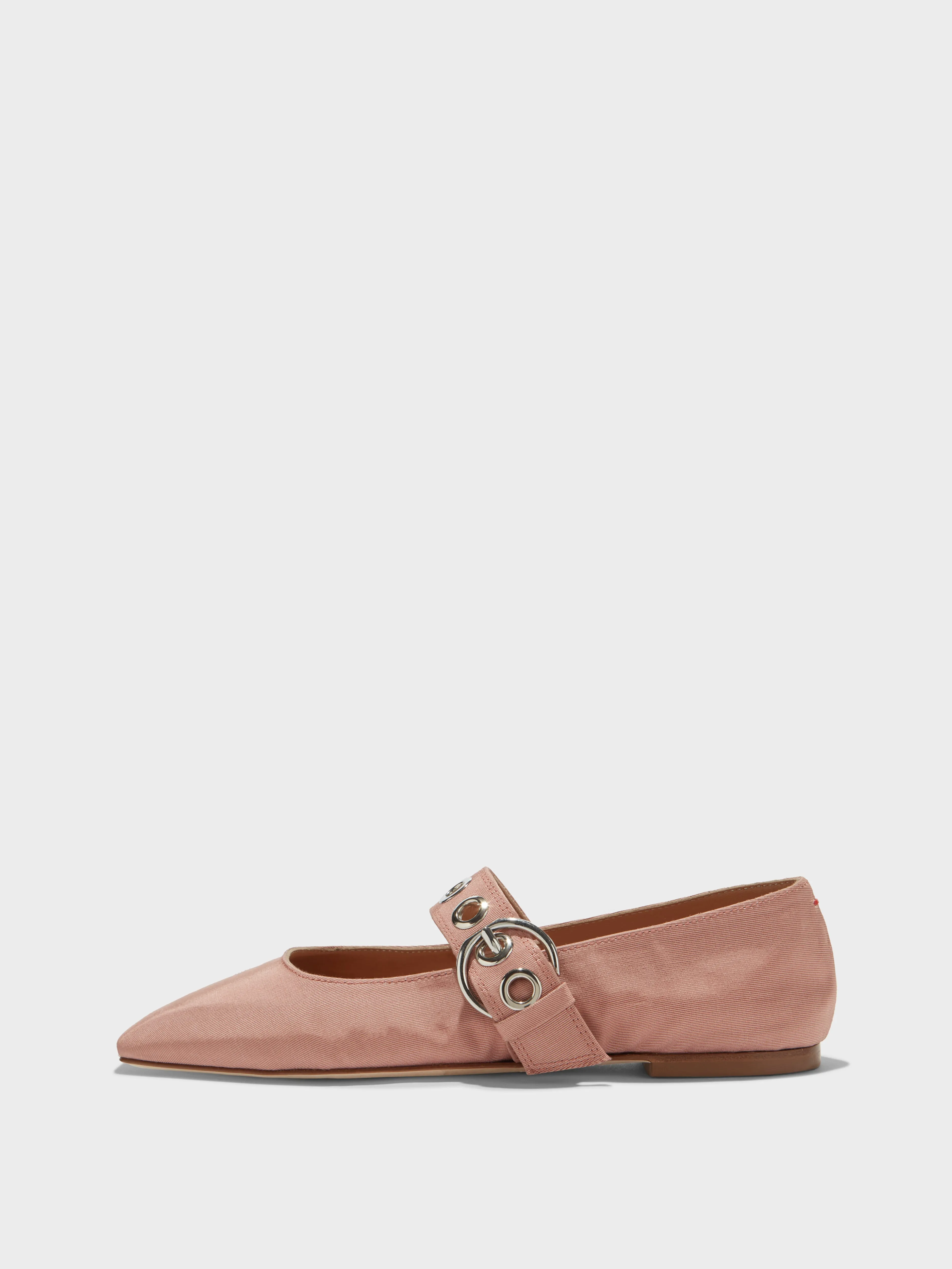 Wind Safe Sturdy Build Uma Eyelet Grosgrain Mary-Janes Flats