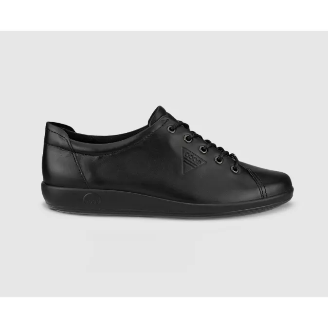 Eco Friendly Material Urban Everyday Ecco Womens Shoe Soft 2.0 Black