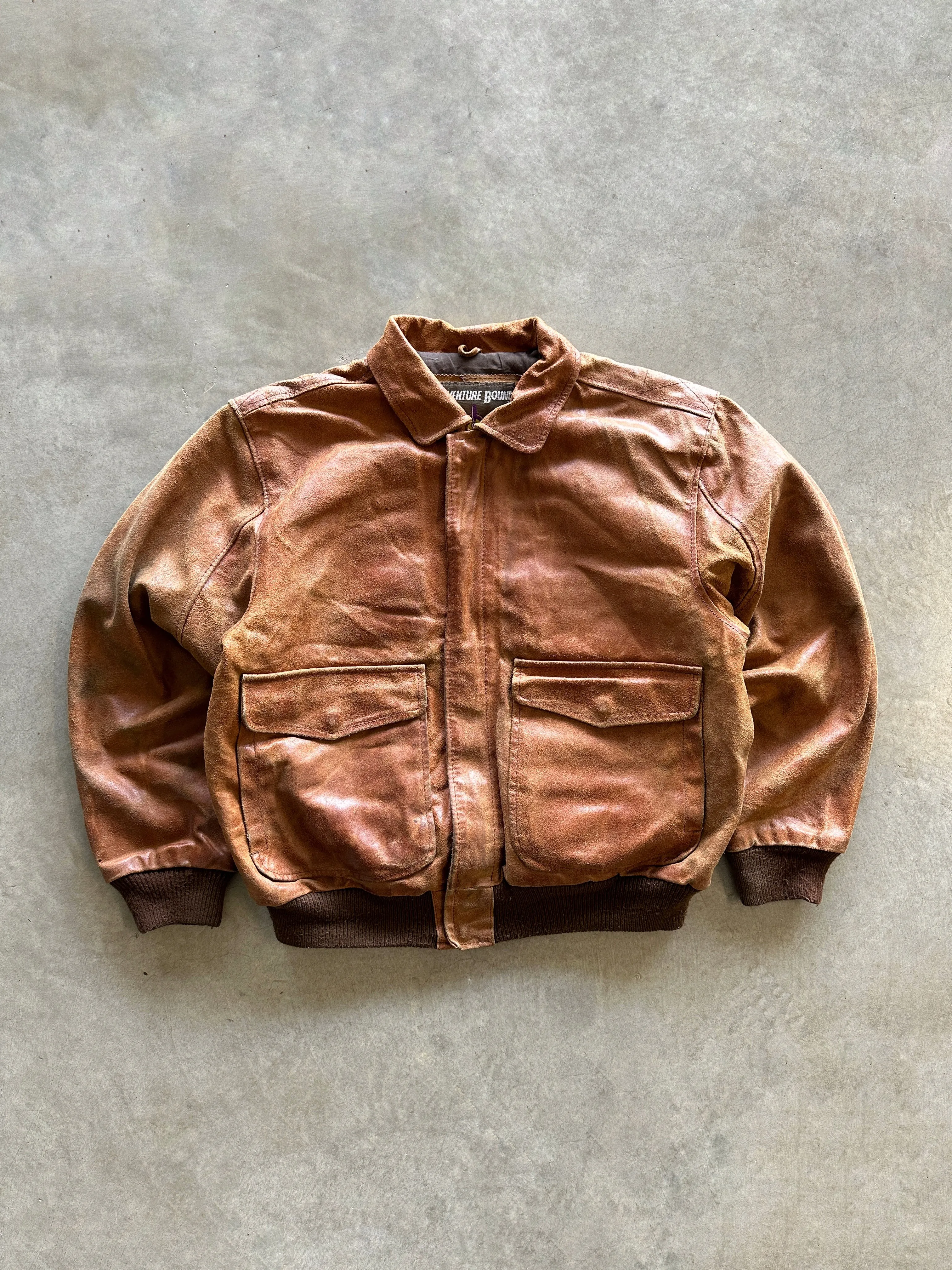 1990s leather jacket (M) Waterproof Design