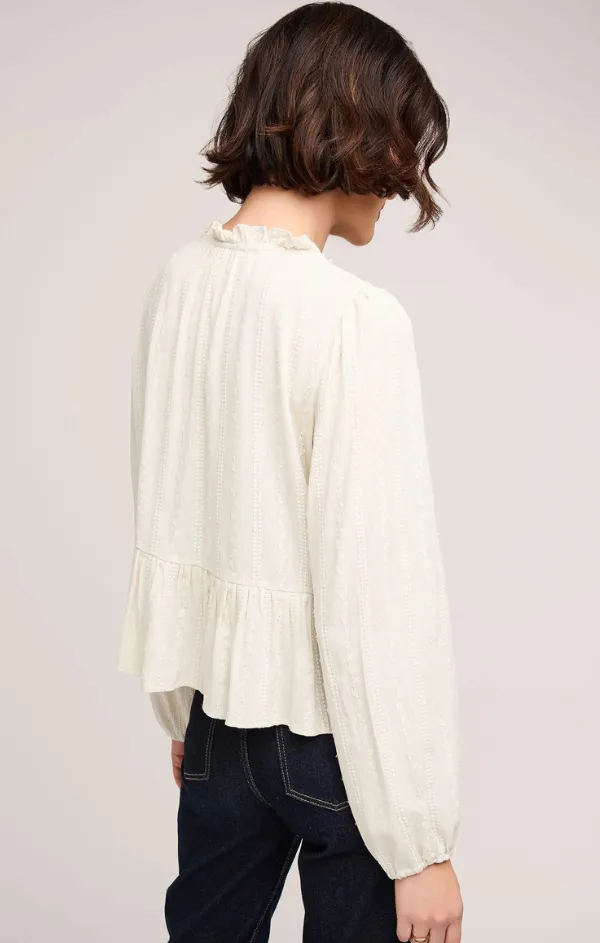 Ophelia Blouse Lake Mood ThermalRegulatingFabric