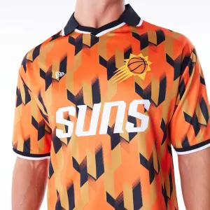 Weekend Ready Soft and Stretchy Phoenix Suns NBA Soccer Orange T-Shirt
