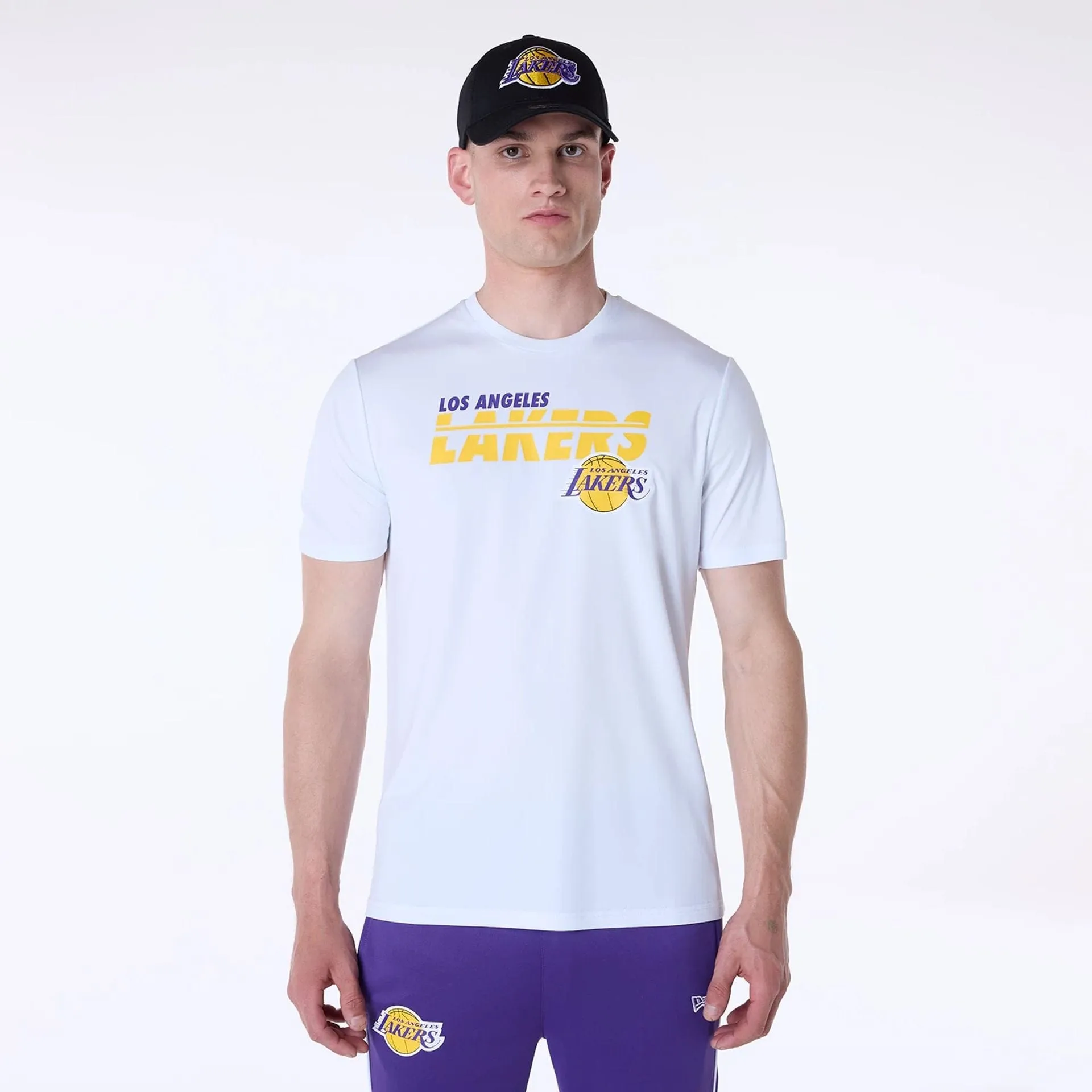 LA Lakers NBA Essentials White T-Shirt AllSeasonWear