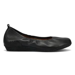 Taos Women's Chit Chat Black Leather Harbor Step