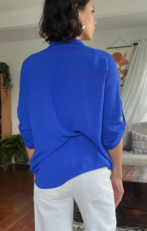 Eliza Dolman Sleeve Top Outdoor Footwear AirflowOptimized