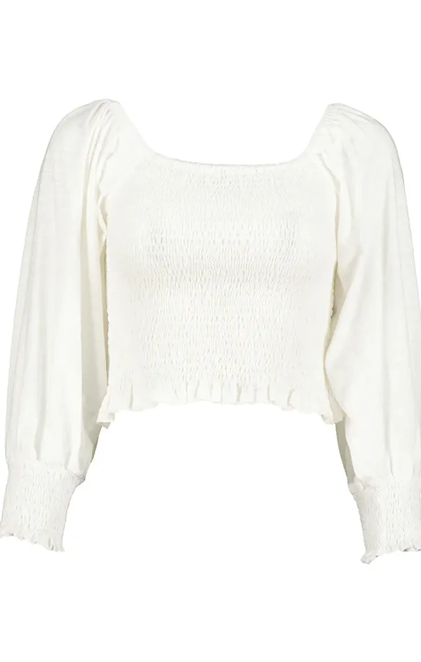 Elsa Smock Top RecycledPolyester Faith Core