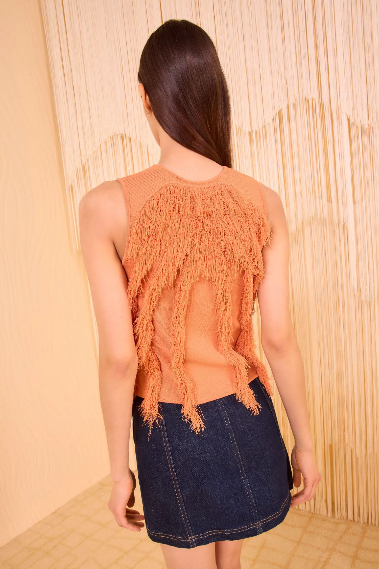 Bonnie Sleeveless Knit Top - Tulip Wild Mood