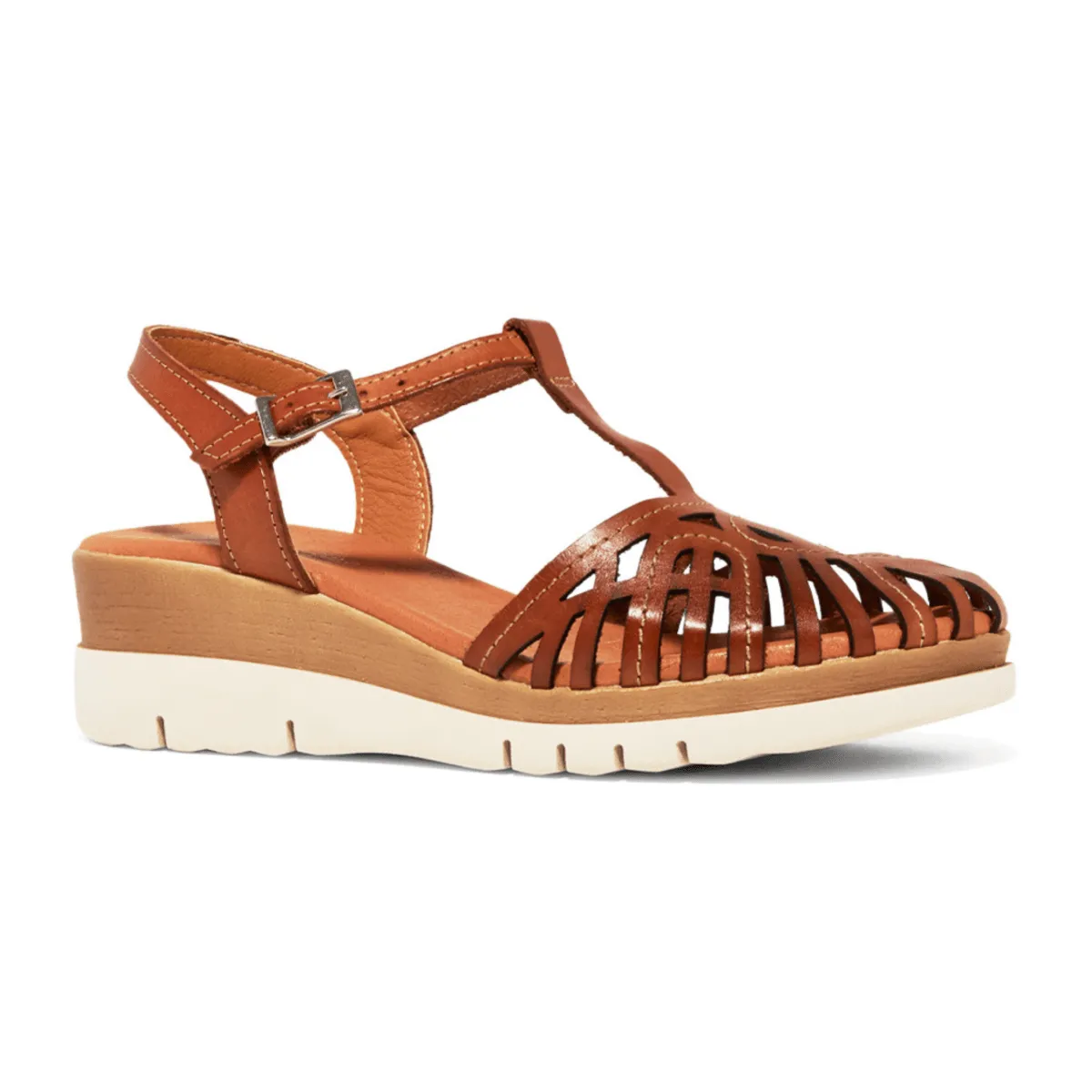 Chat Walk Flexible Build Eric Michael Rose Tan Leather