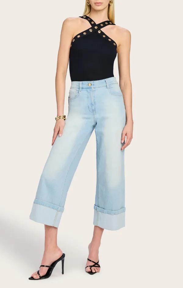 Eros Denim Pant Casual Essentials Form Fitting