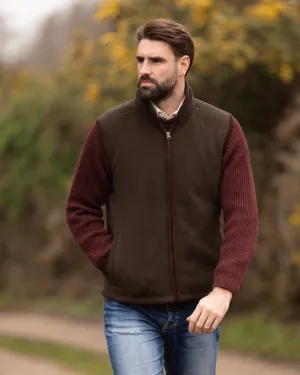 MF102 - Men's Fleece Gilet - KHAKI Effortless Cool