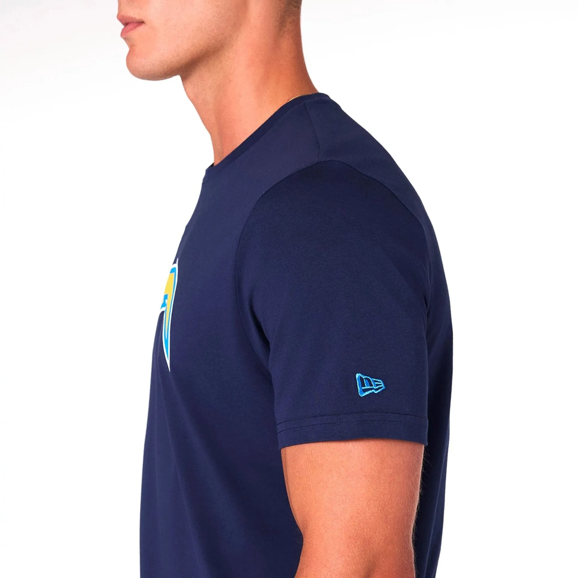 LA Chargers NFL Grey T-Shirt Antibacterial Treatment Chic Fashion