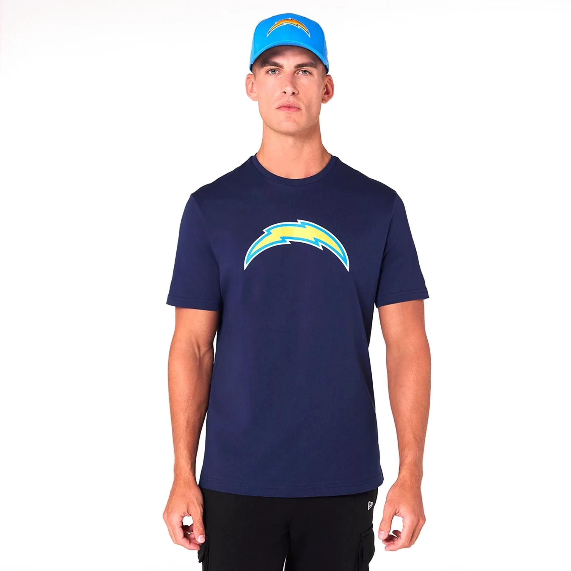 Glossy Look LA Chargers NFL Grey T-Shirt