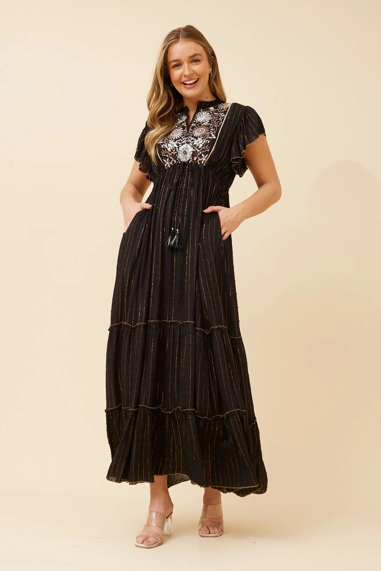 Tall-Fit ARUNA BOHO MAXI DRESS