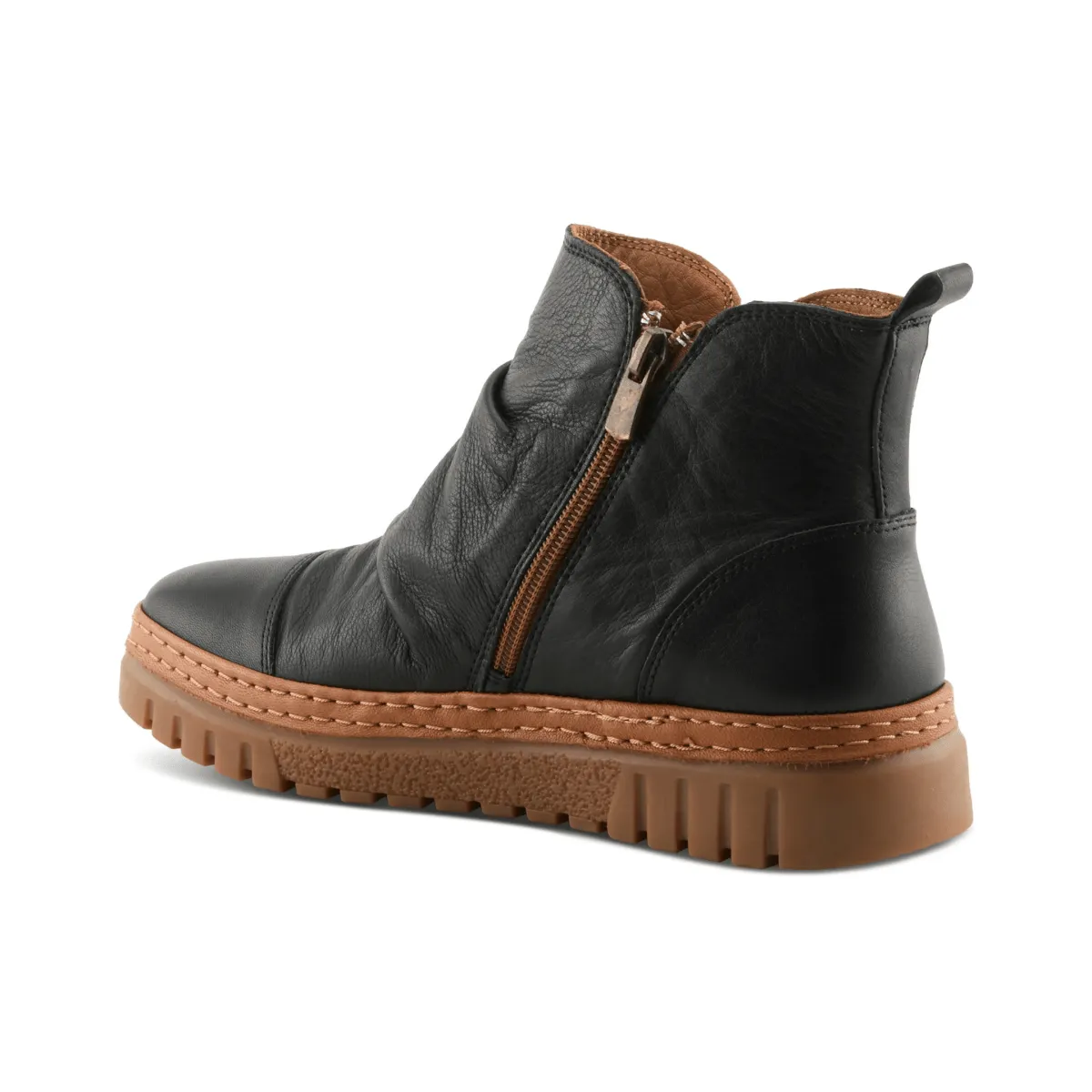 High-Quality Materials Cloud Like Comfort Spring Step Women's Vandis Black Leather