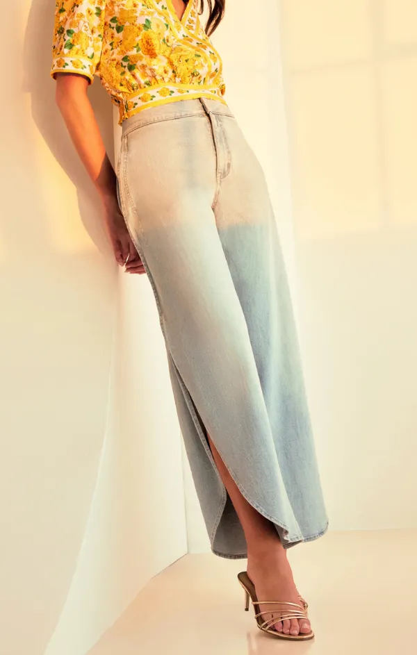 Keiko Denim Pants Fashion Forward