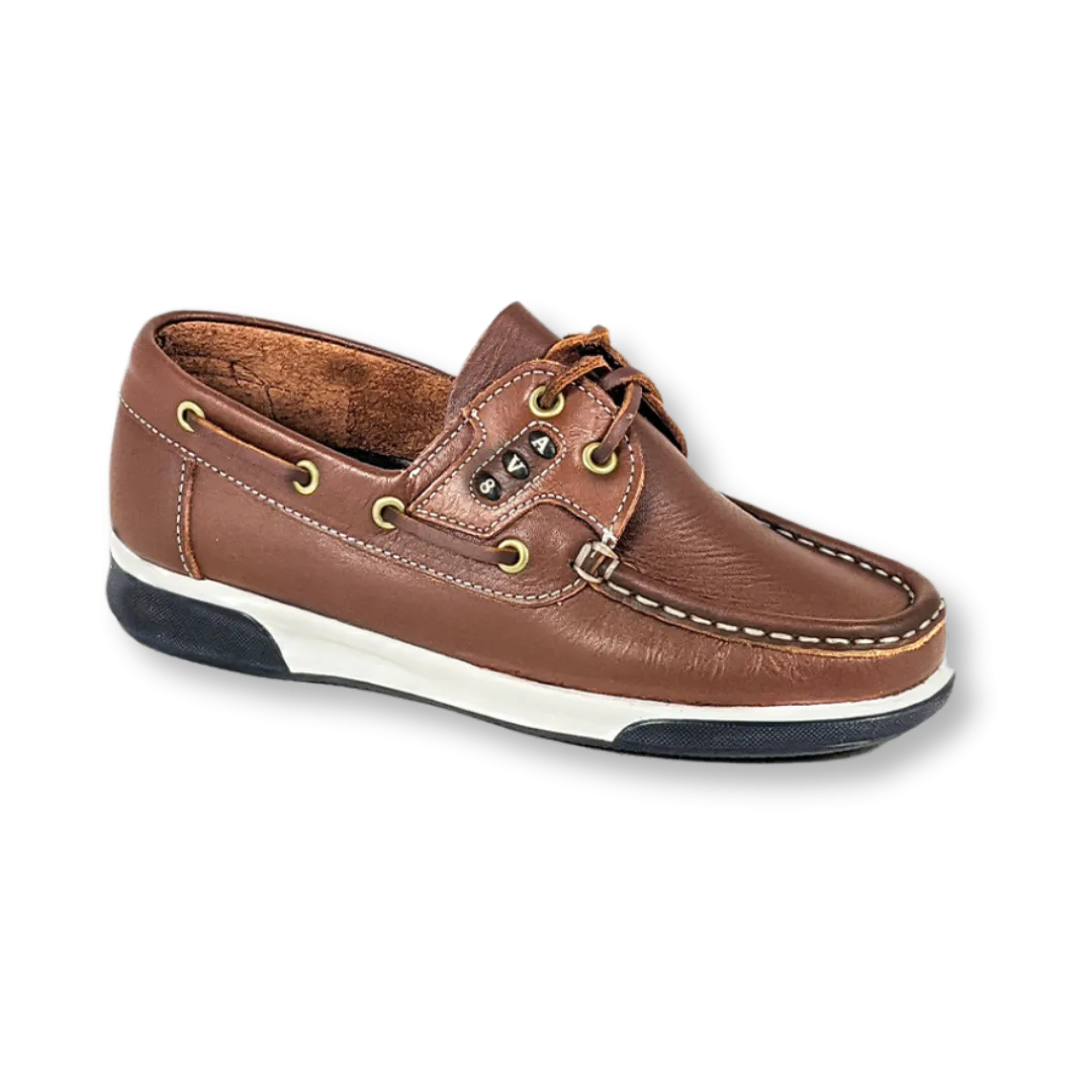 Dubarry Womens Shoe Kapley Brown Hand Stitched Details