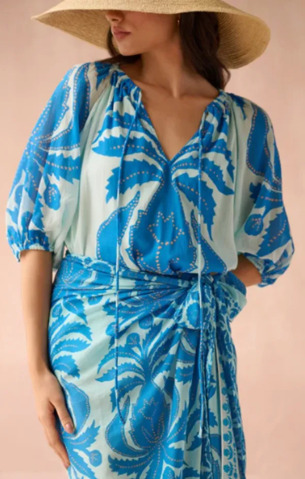 Isla Blouse Compression Fit Game Core