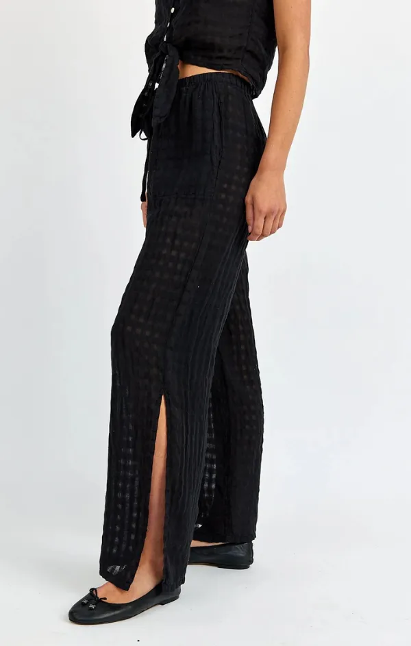 Dynamic Motion Perfect Comfort Side Slit Beach Pant