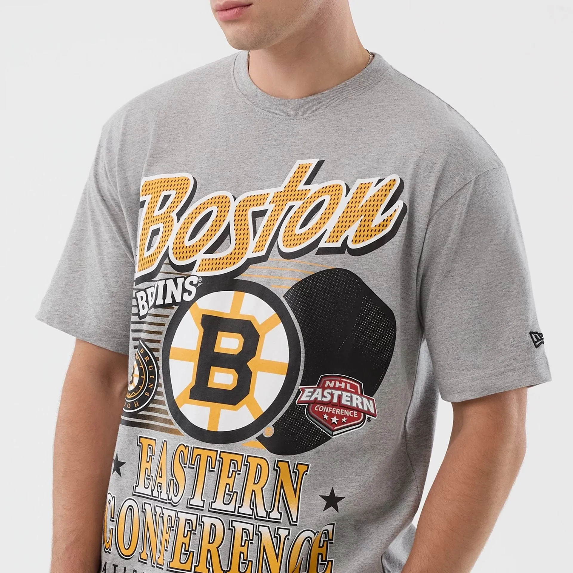 coordinate with other items Stylish and Comfortable Boston Bruins NHL Sport Classic Grey T-Shirt