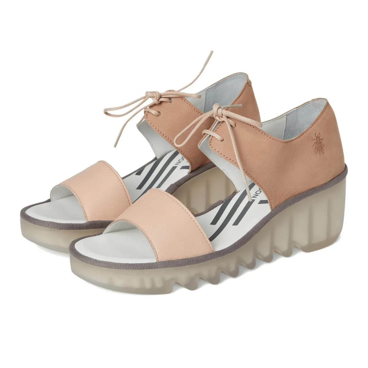 Casual Wear Fly London Women's BILU465 Nude/Pink Leather