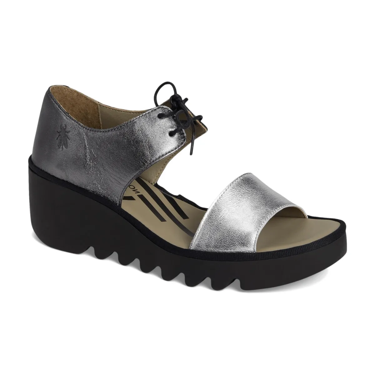 Timeless Footwear Everyday Footwear Fly London Women's BILU465 Silver/Graphite