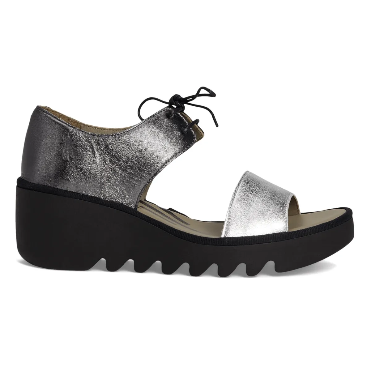 Fly London Women's BILU465 Silver/Graphite Training Light