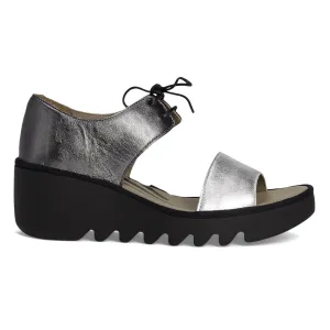 Fly London Women's BILU465 Silver/Graphite Training Light