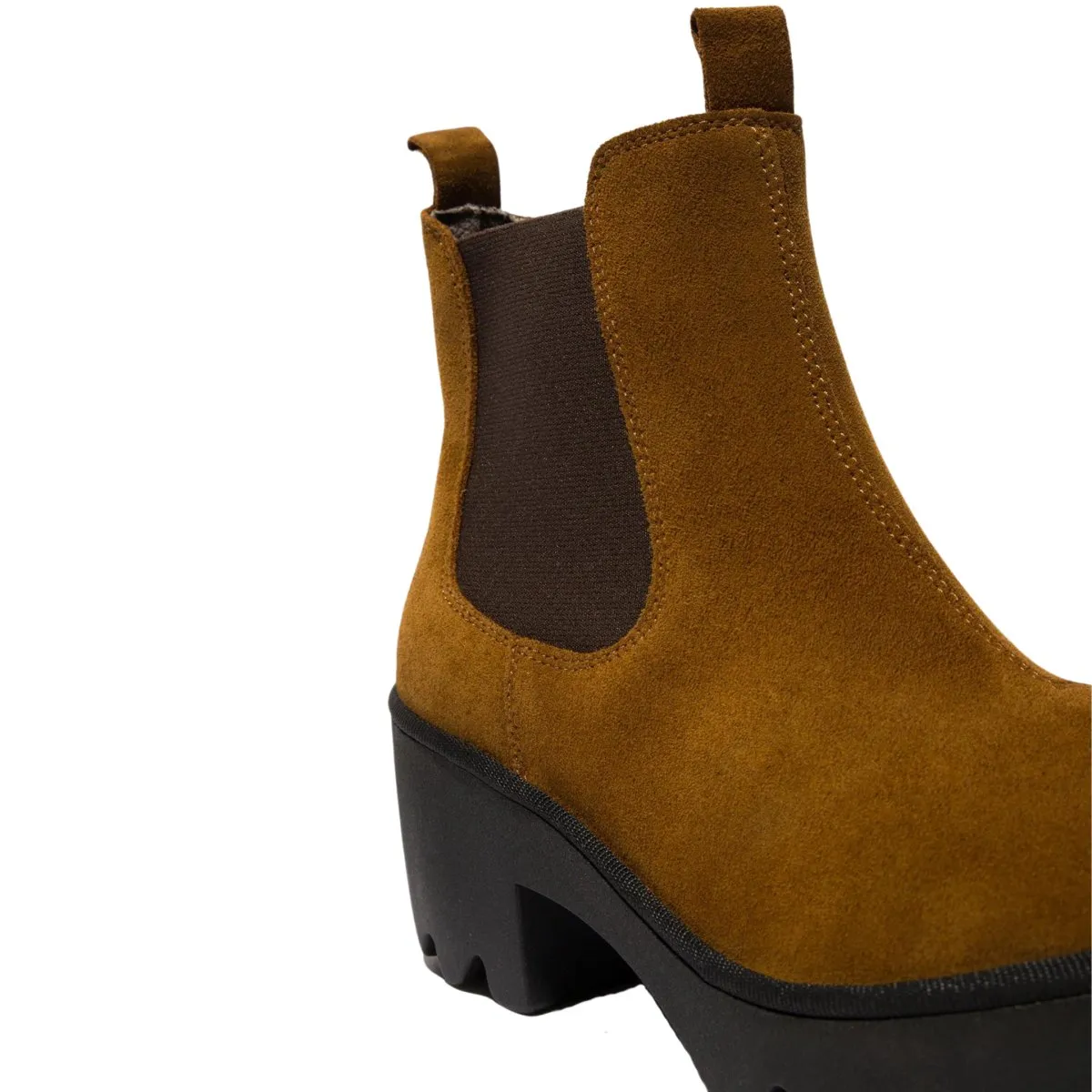 Fly London Women's TRIG514FLY Tobacco Oil Suede Step Friendly