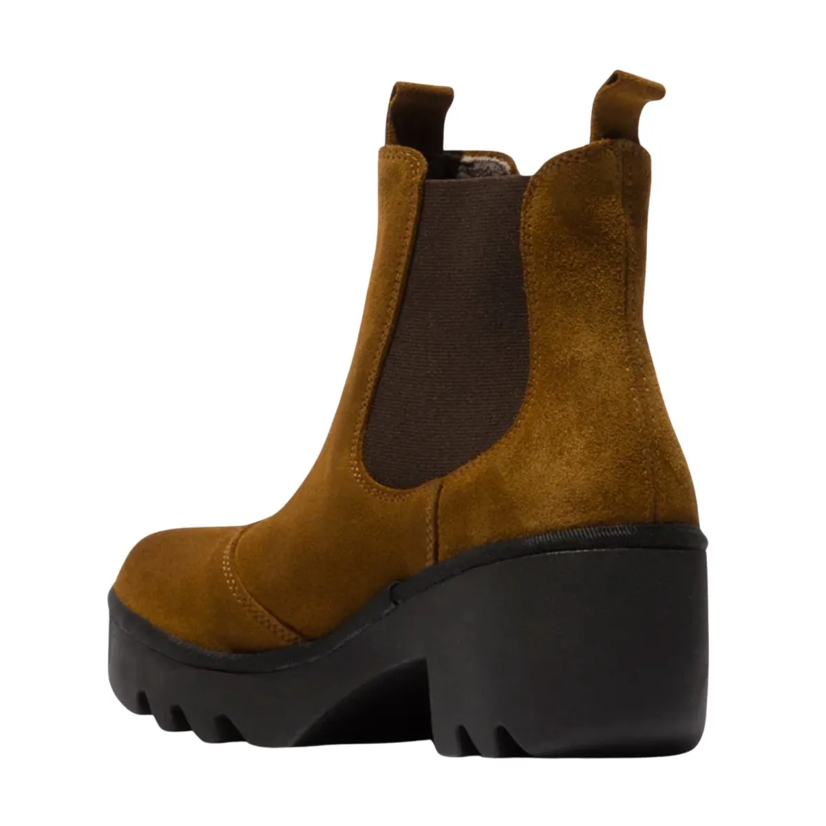 Dusk Step Fly London Women's TRIG514FLY Tobacco Oil Suede