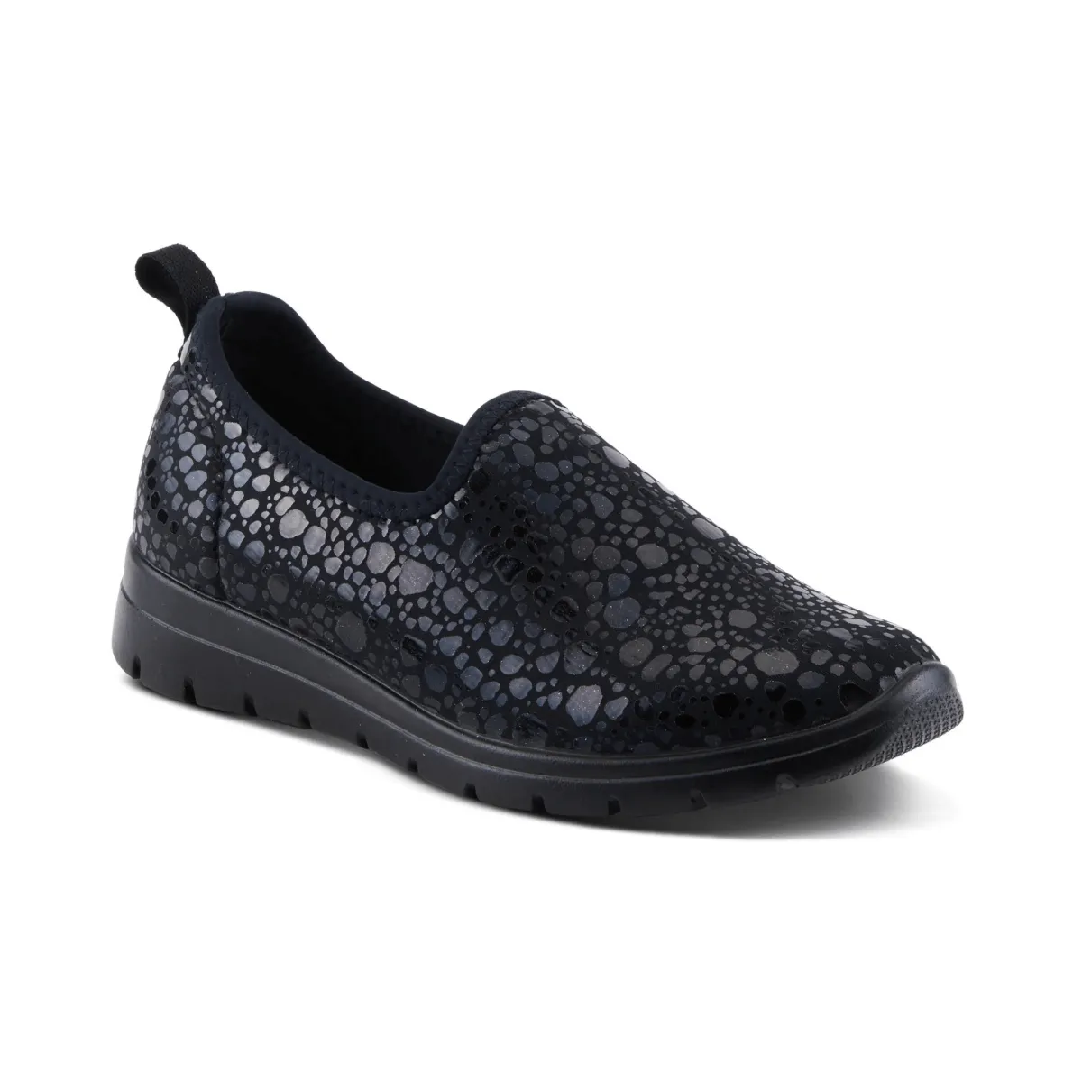 Spring Step Women's Anisia Croco Black Jump Step Comfortable Style