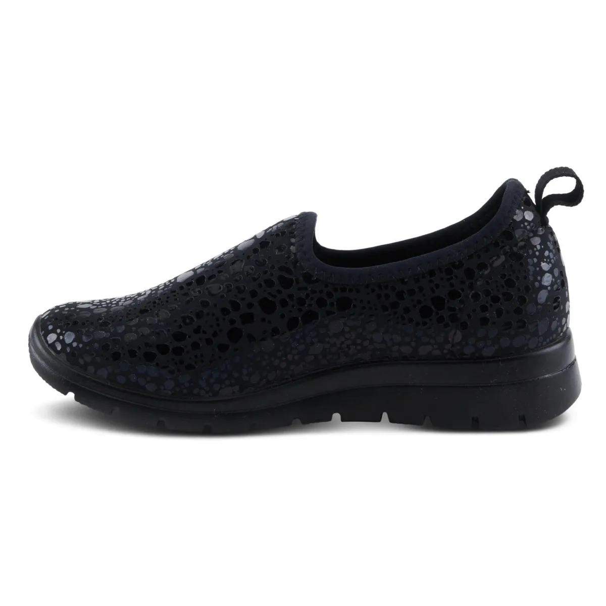 Comfy Pair Snow Step Spring Step Women's Anisia Croco Black