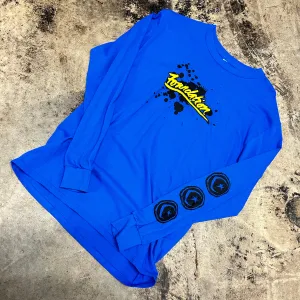 warm glow FOUNDATION LONGSLEEVE (BLUE)