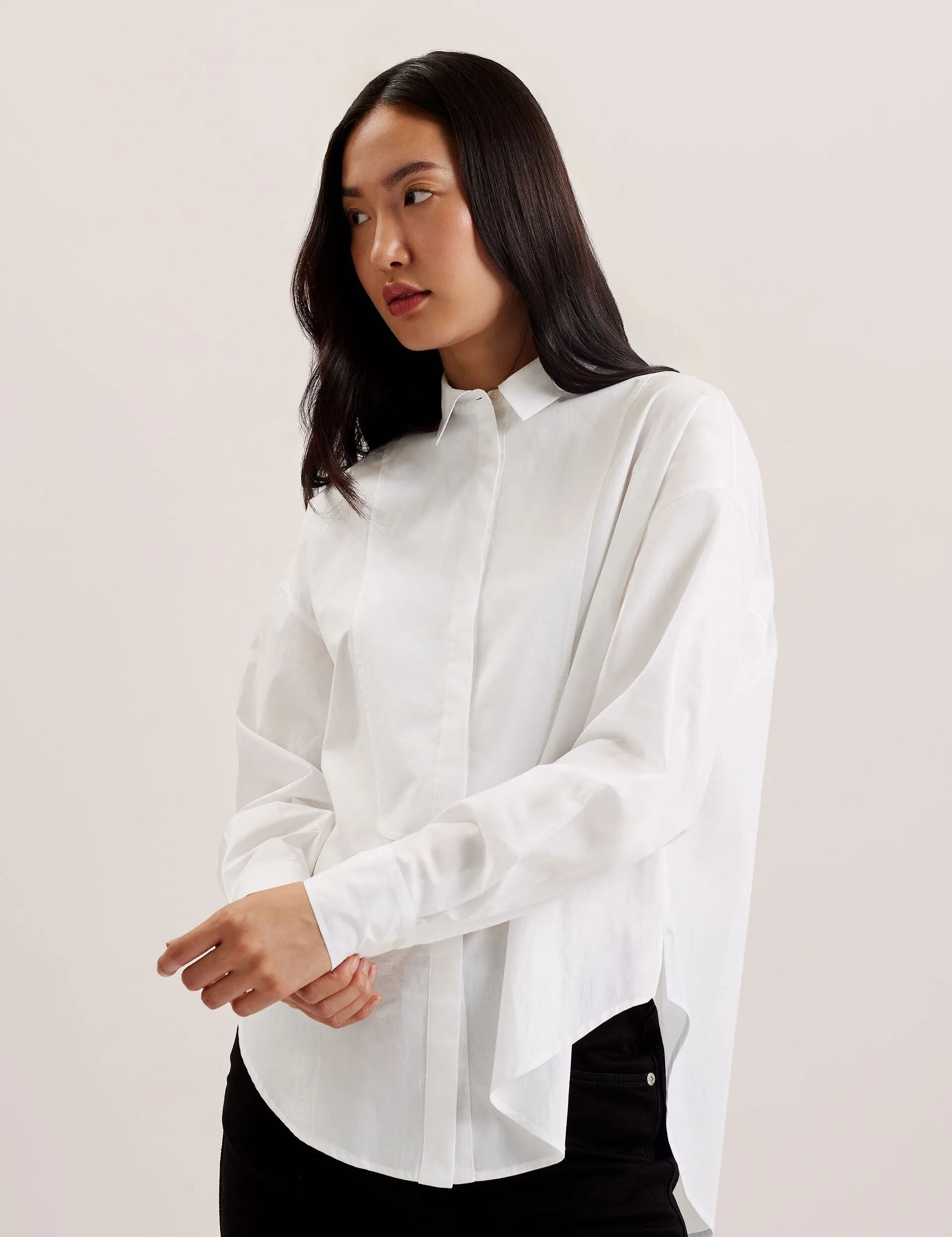 Warm Pullover WindproofInterior IZOTE | WHITE