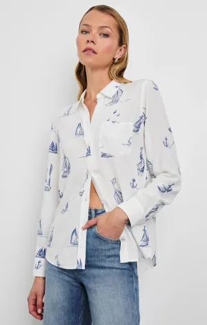 Kathryn Shirt HiddenZipperClosure