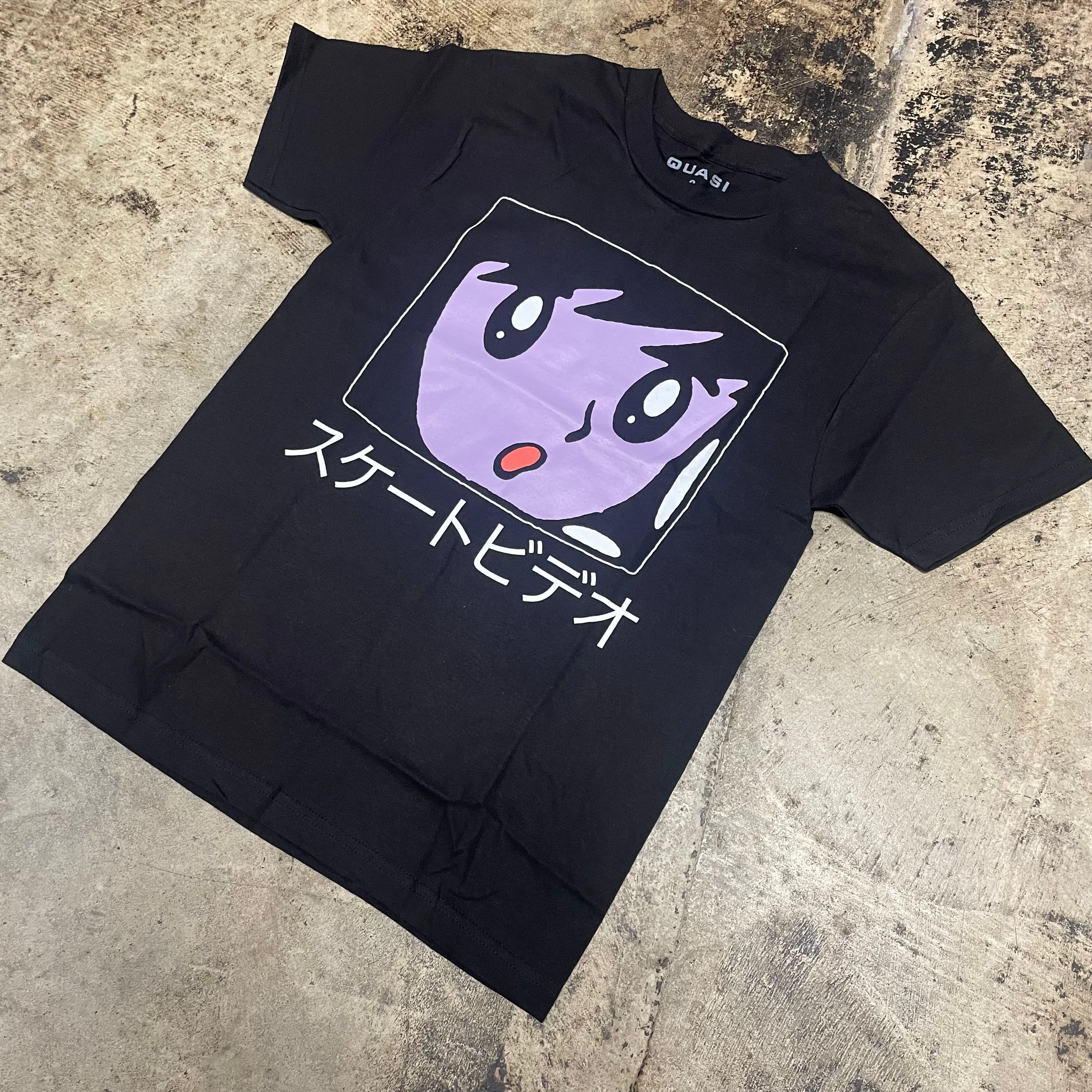 QUASI VIDEO DEPT TEE (BLACK) NonRestrictiveFit