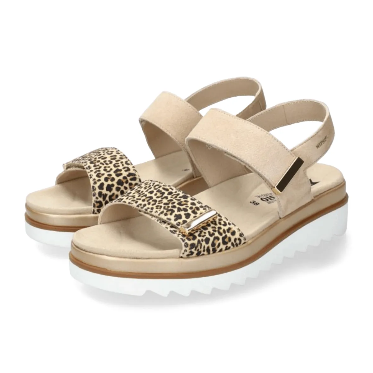 Shoe Fashion Timeless Footwear Mephisto Women's Dominica Light Sand/Leopard