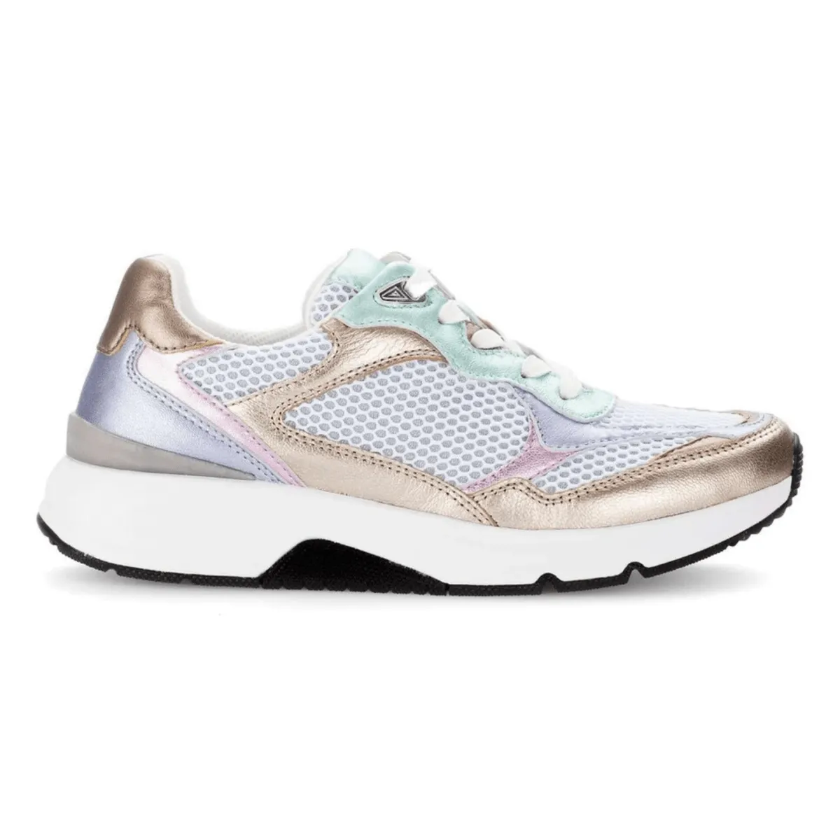 Fast Step Gabor Women's 66.893.61 Metallic/Silver/Pewter