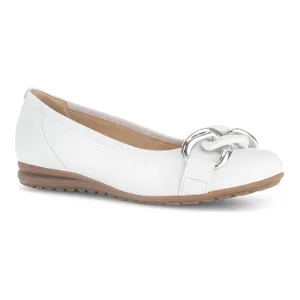 Support Zone Steady Motion Gabor Womens Shoe 62.625.50 White/Silver