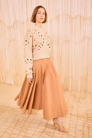 Vanessa Pullover - Sand Gentle Power