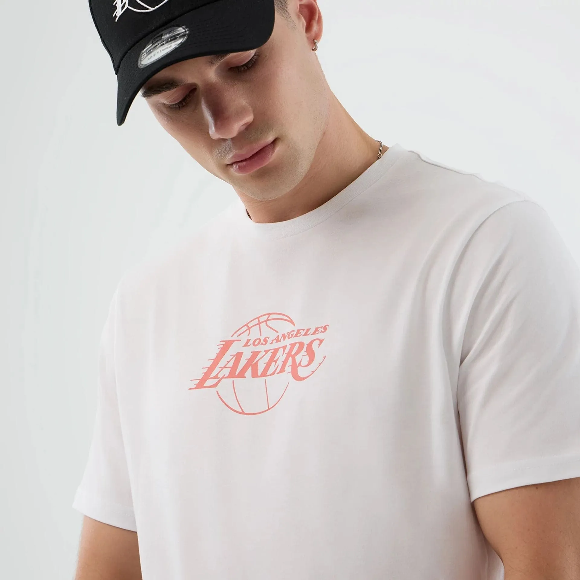 LA Lakers NBA Back To School White T-Shirt Sleep