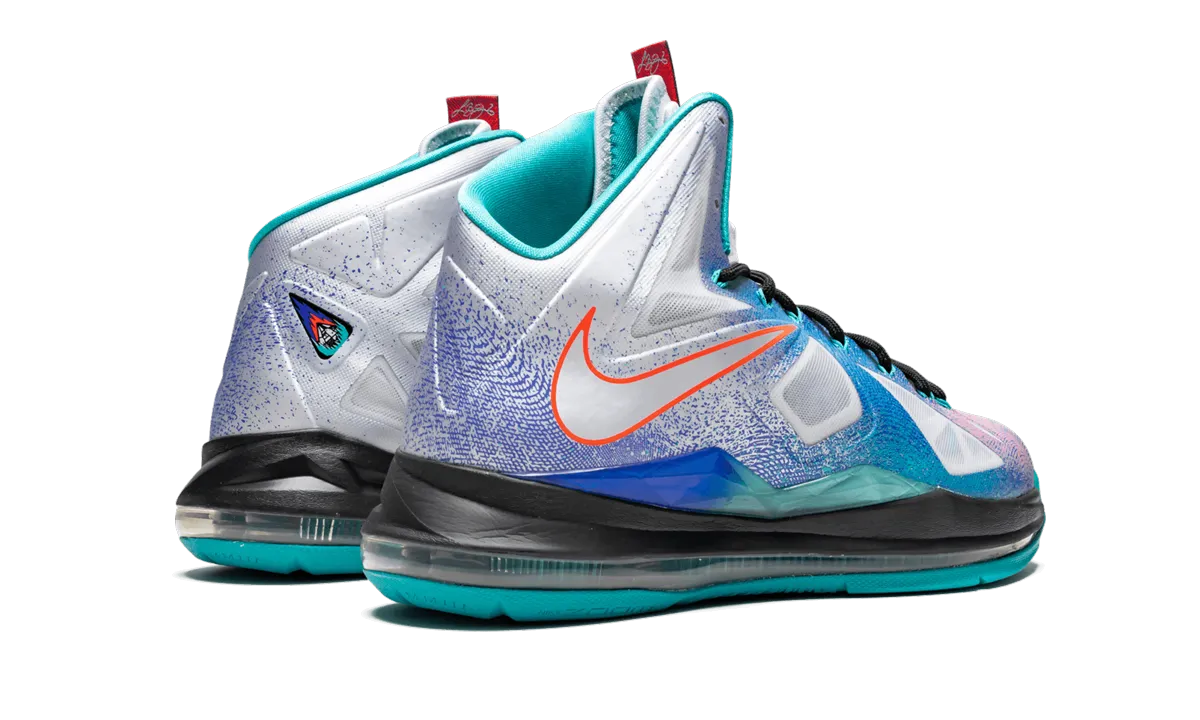 Lebron 10 "Re-Entry - Pure Platinum" Zero Drop Running cool - down runs