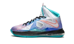 Lebron 10 "Re-Entry - Pure Platinum" Traction Lug Pattern