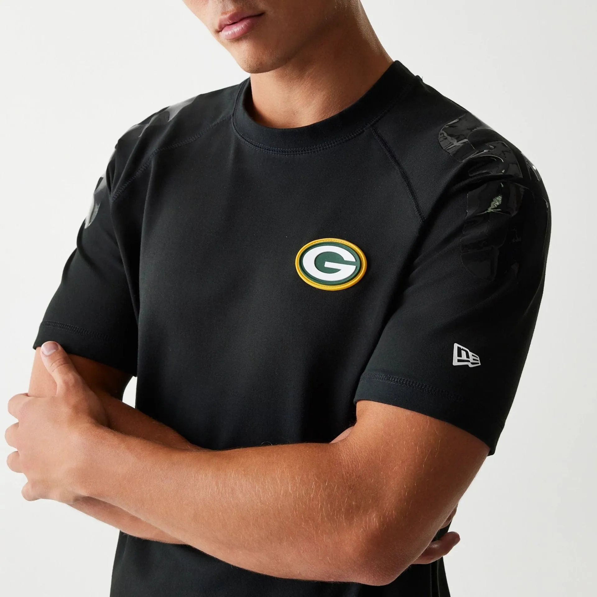 Green Bay Packers NFL 3RD Down Black T-Shirt Eco Friendly Production
