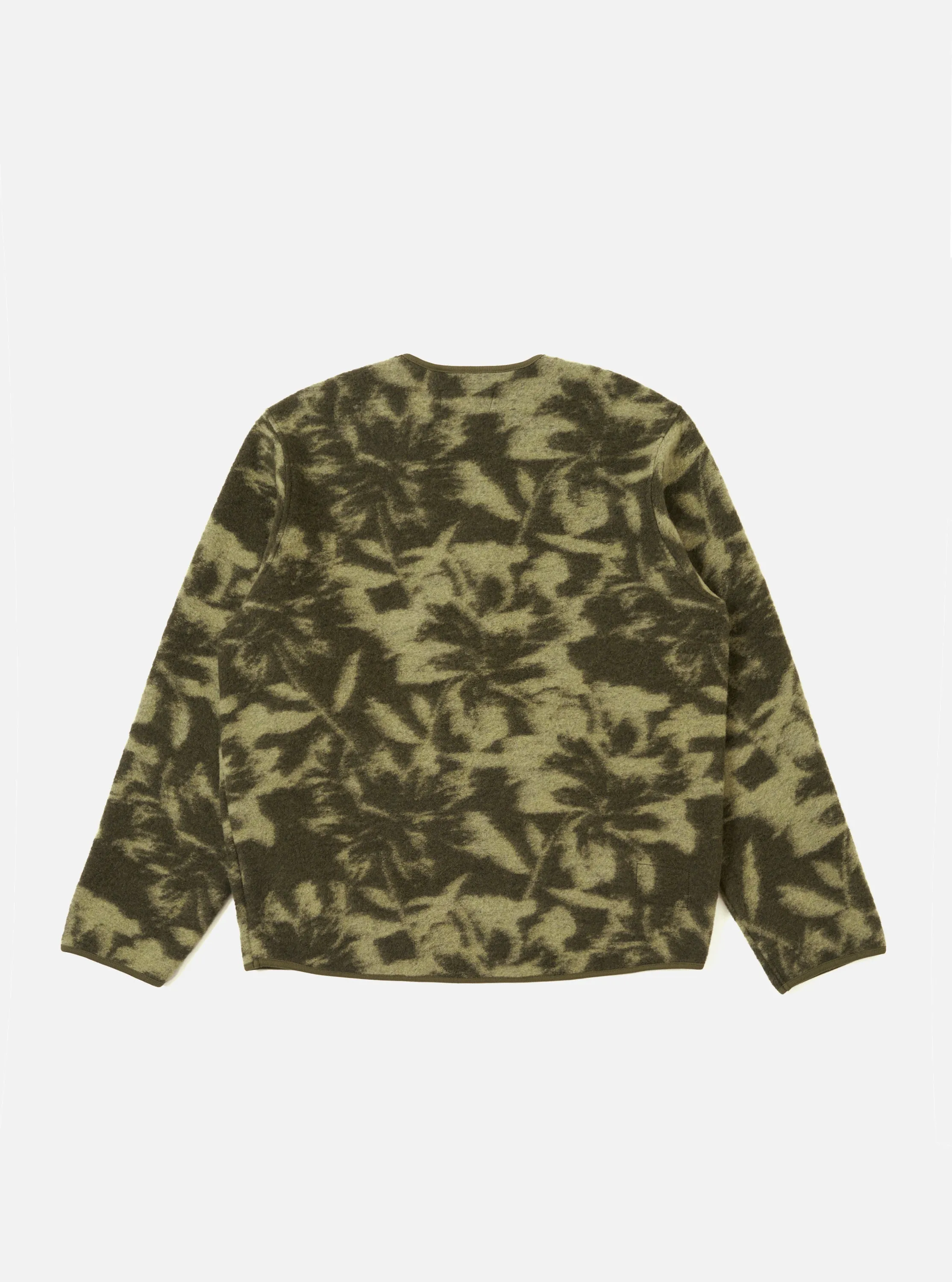 Green/Pale Green Studio Fleece Zip Liner Jacket Active Ready Base Fit