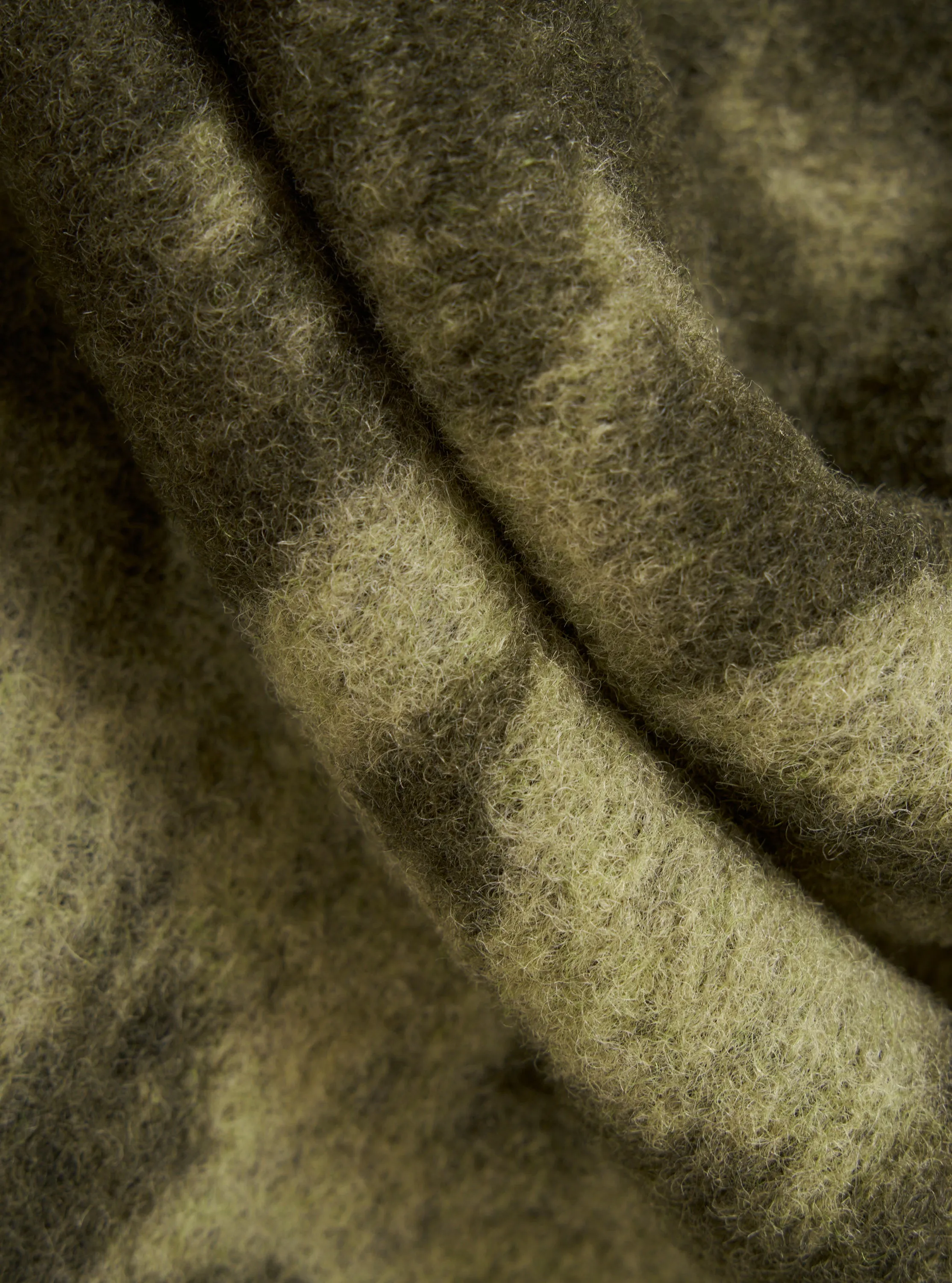 Pocket Lining Green/Pale Green Studio Fleece Zip Liner Jacket