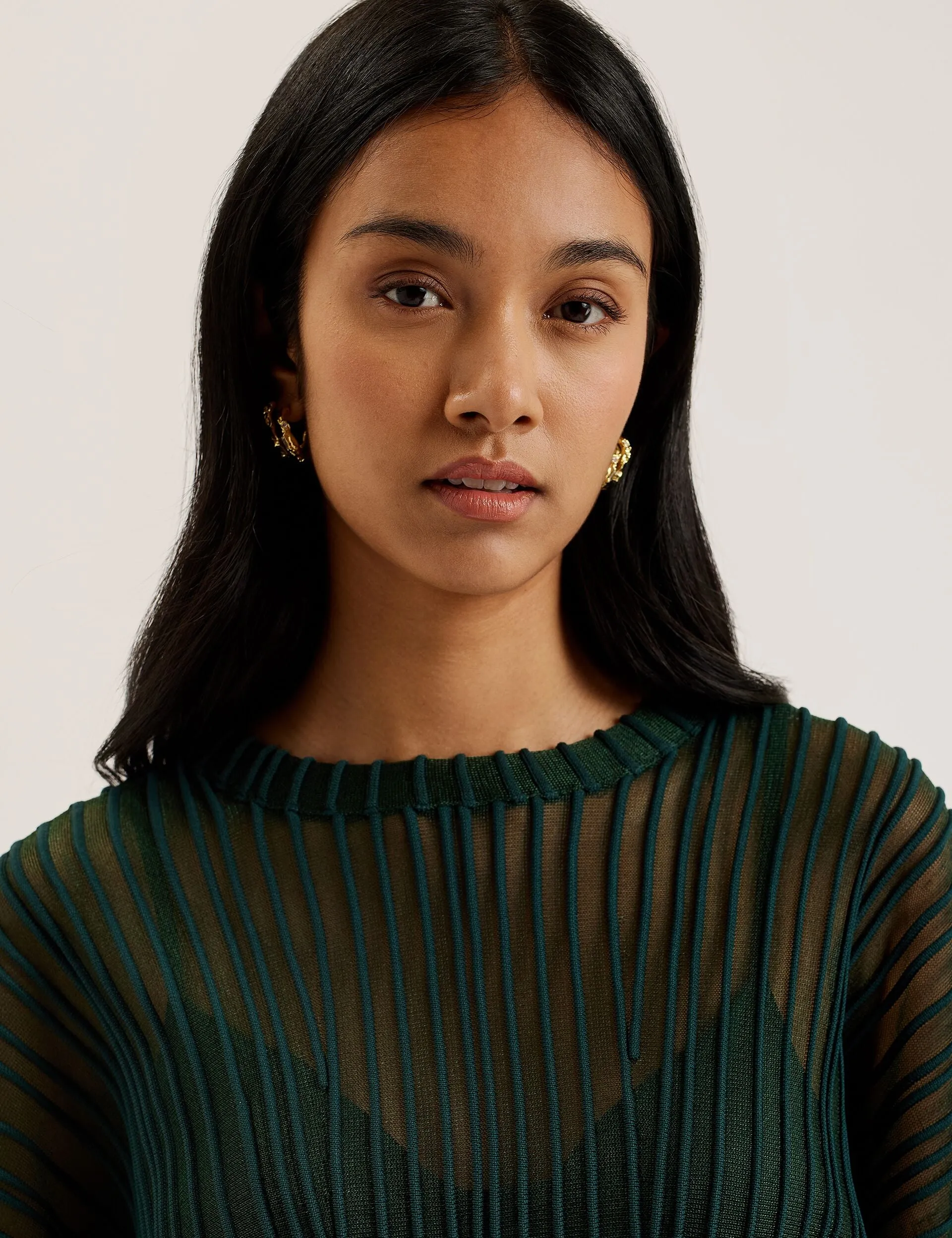 NELLAY | DK-GREEN Thick Fiber Peace Glow