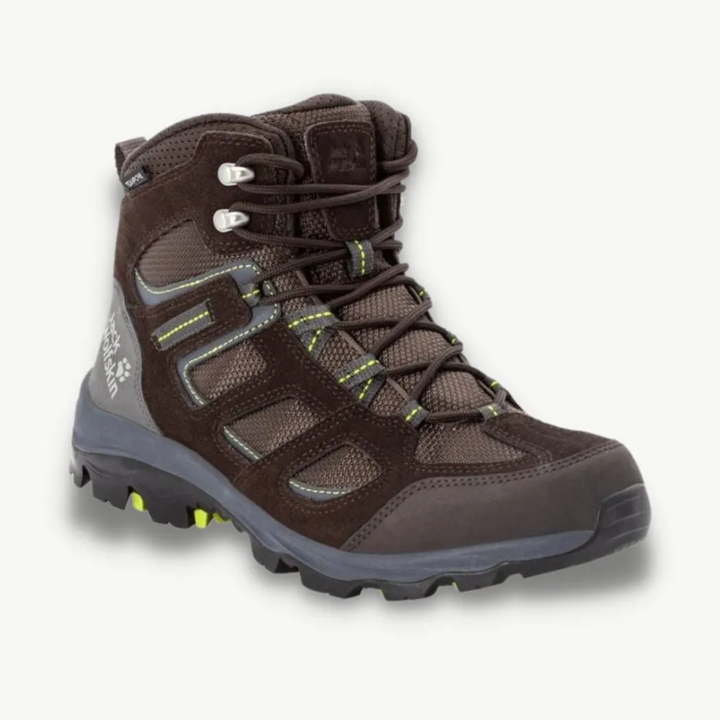jack wolfskin Vojo 3 Texapore Mid Men's Waterproof Hiking Shoes Smooth Finish