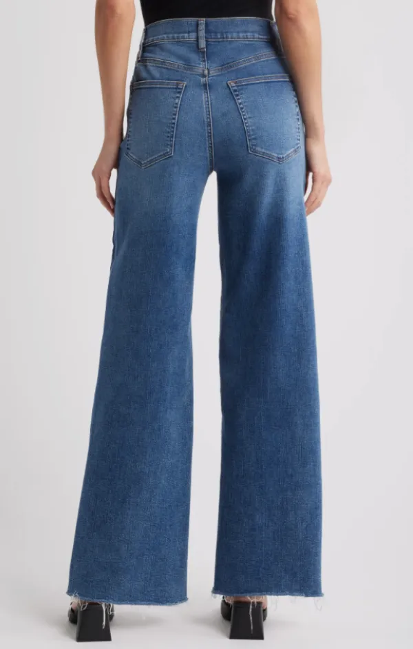 Le Slim Palazzo Raw After in Canals high waisted