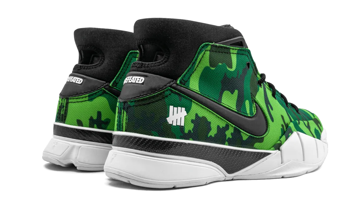 shock - absorbing - technology easy - to - clean shoes Kobe 1 Protro UNDFTD PE "Green Camo"